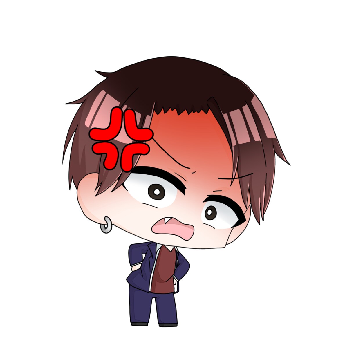 スタンプ風イラストを描きます LINEスタンプやYouTubeの動画風のキャラを書きます！ イメージ4