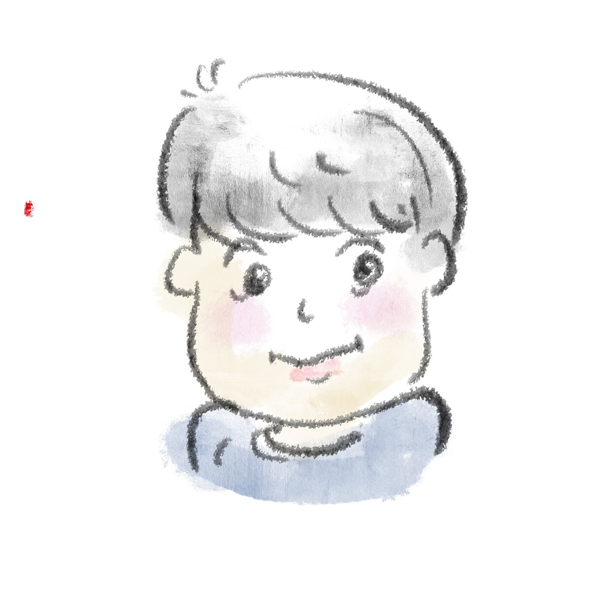 優しいタッチで心がポカポカする似顔絵描きます 優しいタッチで、あなたを柔らかく表現します！ イメージ6