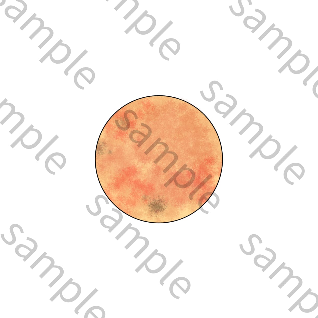 惑星のイラスト多数を販売しています 太陽系惑星シリーズ/ダウンロードするだけ☆ イメージ6