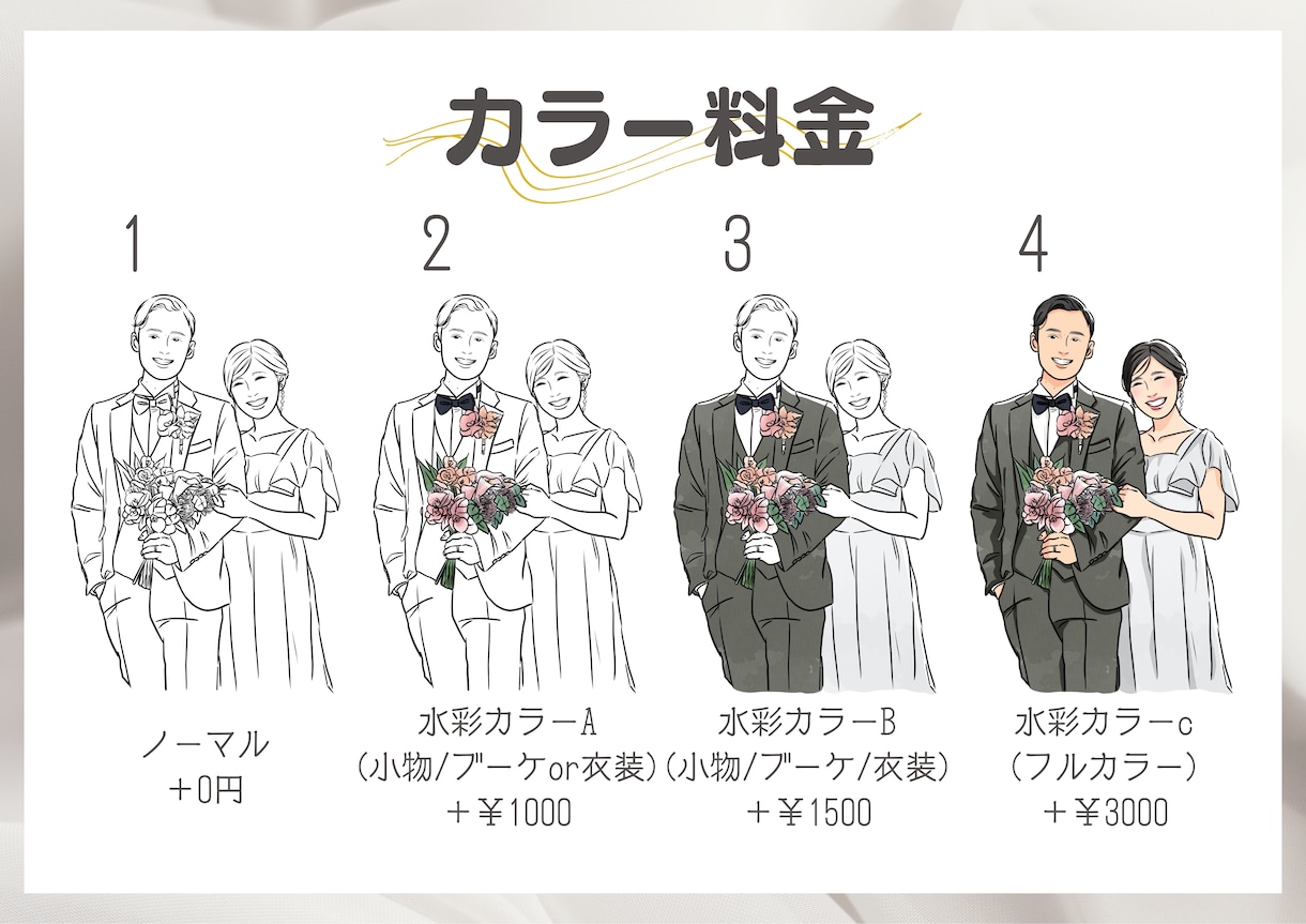 オシャレな目を惹くウェルカムボード作ります ポスター印刷込みのお値段！もちろんクオリティも妥協しません！ イメージ7