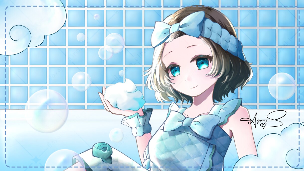 動画用イラストを作成します 楽曲MV・配信等の静止画、Vtuberさんへのプレゼントに！ イメージ6