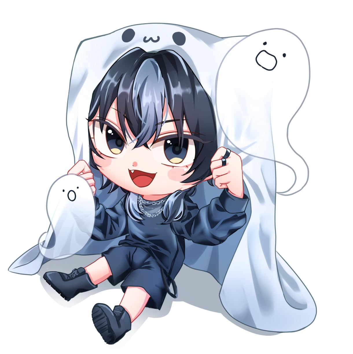 もちもち可愛いちびキャラを描きます グッズや配信で映える！似ている可愛いちびキャラ（SD）です イメージ1