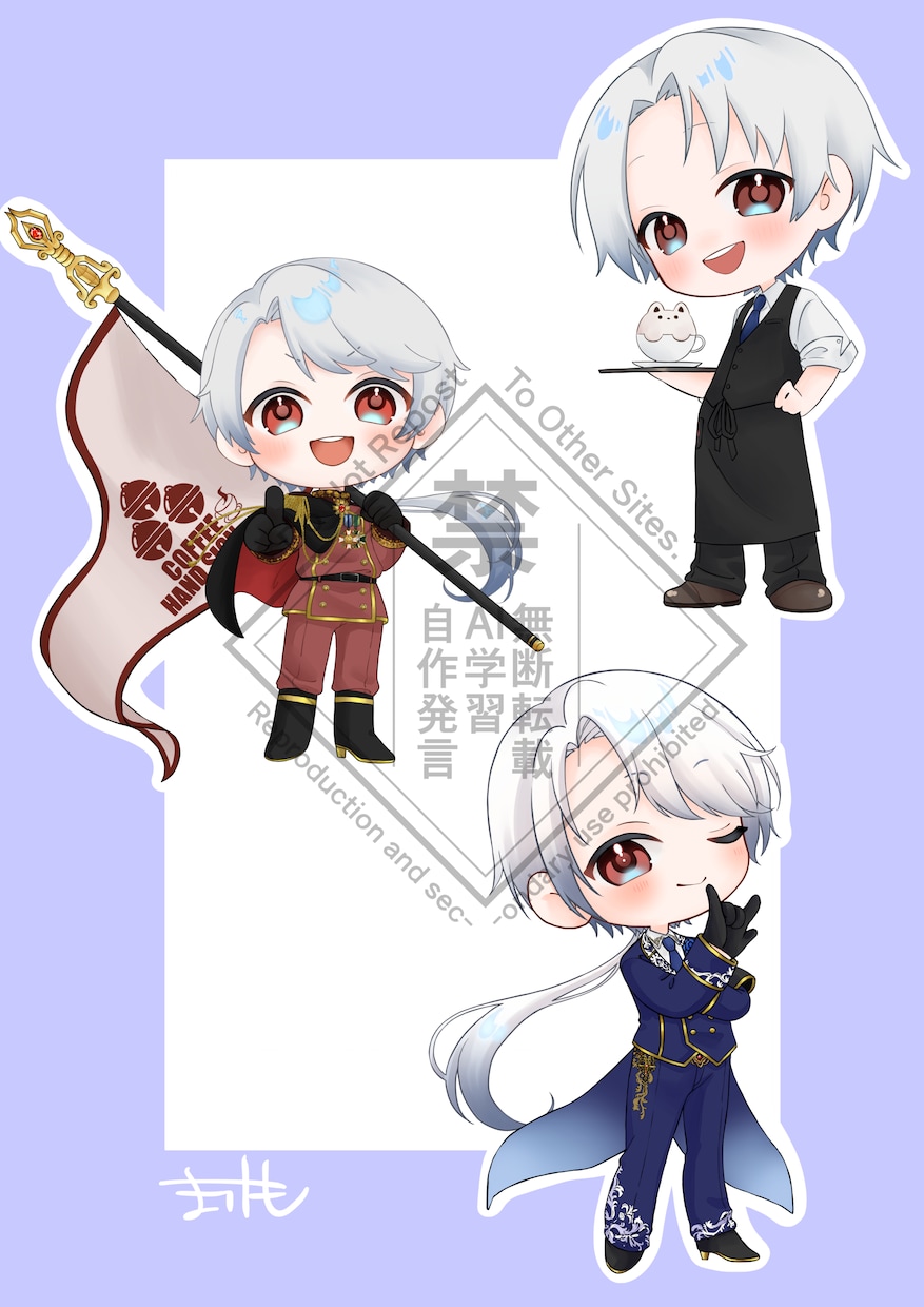 立ち絵やSD等作成します 女の子やSDキャラを描くのが得意です！ イメージ5