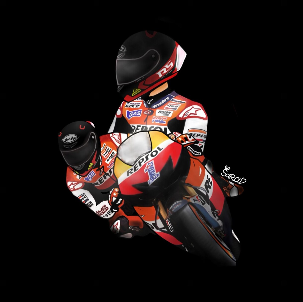 バイク乗りさん、バイク好きさんにおすすめします バイク乗りさんのアイコン描きます！ イメージ1