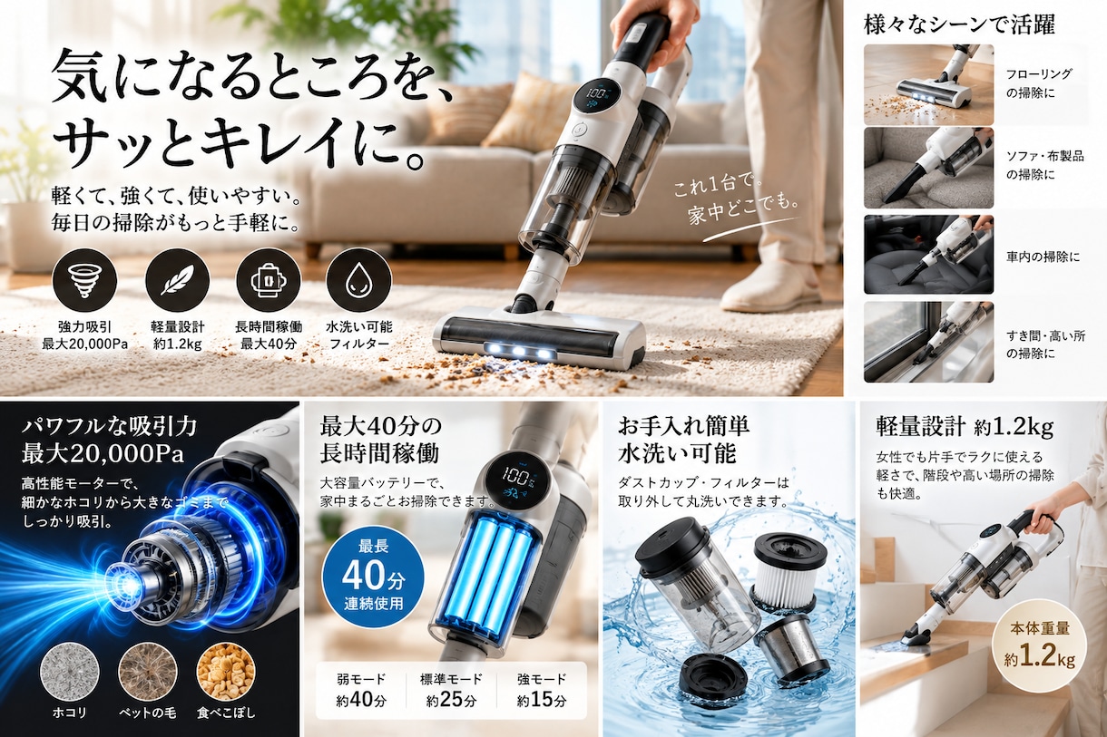 Amazon・楽天の売れる商品ページを制作します 商品の魅力を引き出すページを丸ごと制作 イメージ7