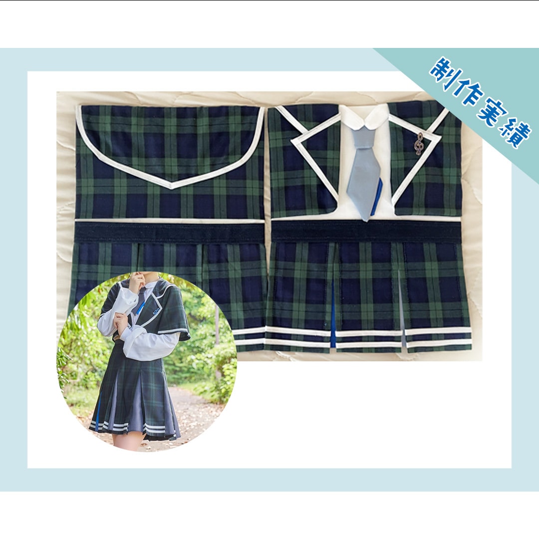 推しの誕生日に！思い出に残る衣装アルバム作ります 衣装アルバムの表紙、裏面を制作致します イメージ3