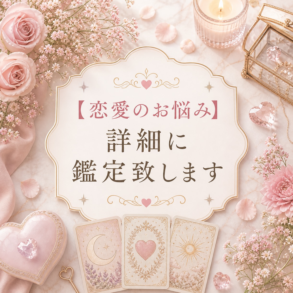 様々な恋愛の悩み事をリーディングします 恋愛のモヤモヤ・繰り返しからの卒業 魂レベルで読み解きます イメージ1