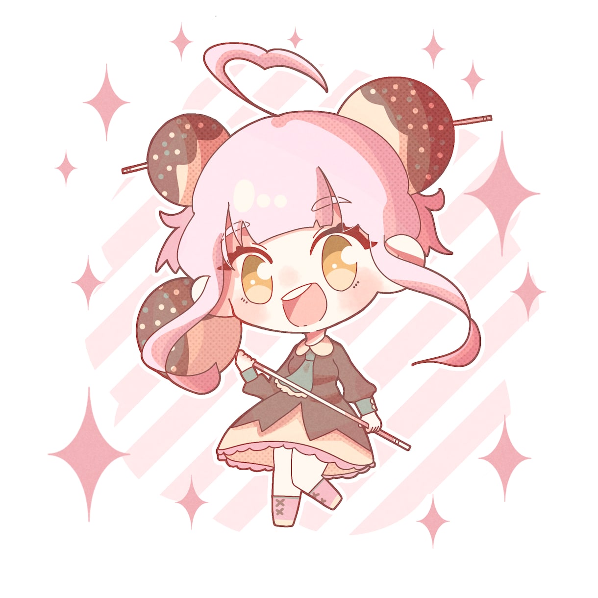 アイコンやグッズのデフォルメイラストの制作します あたたかくてかわいいイラストならお任せ下さい！ イメージ1