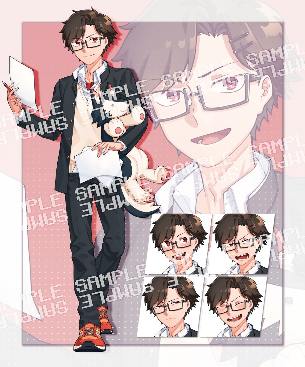 TRPG等向けキャラクター立ち絵イラスト描きます 短納期可！表情差分に自信ありです イメージ7