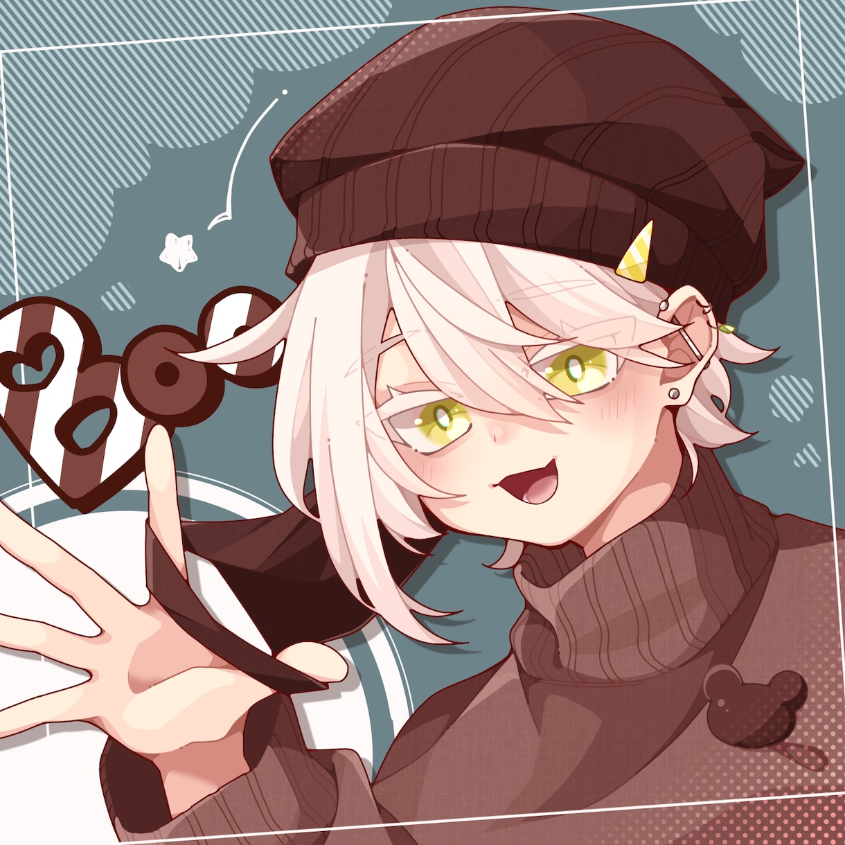 可愛いイラストアイコンを描きます 可愛い女の子や男の子のアイコンが欲しい方へお届けします！ イメージ1