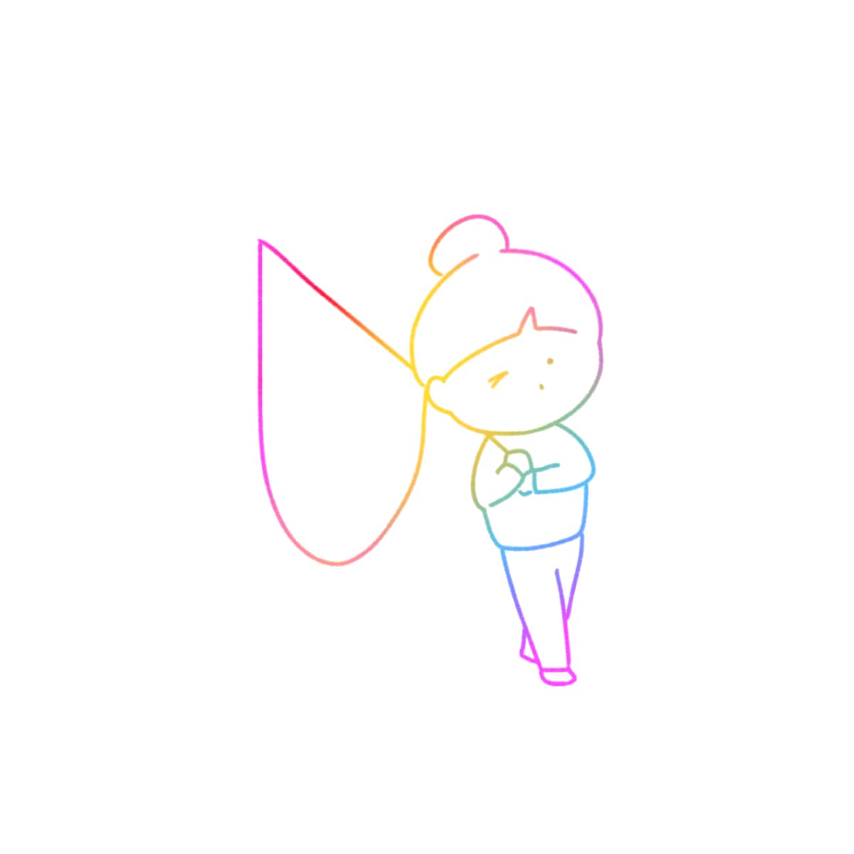 見るたびにほっと。今を少し楽にする一枚を描きます カラーも同一価格！今を少し楽にするお守りがテーマです。 イメージ3