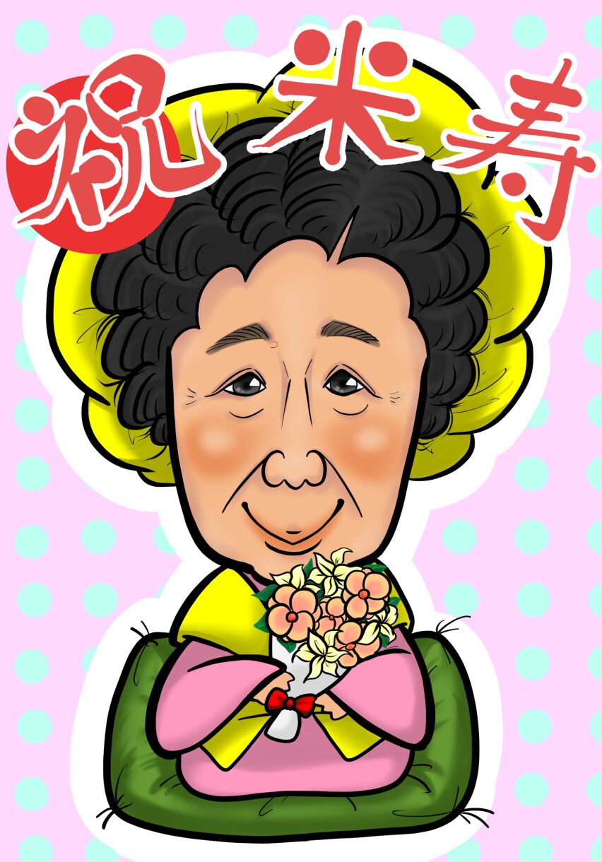 デジタル似顔絵お描きします 誕生日や送別の贈り物にどうぞ。 イメージ5