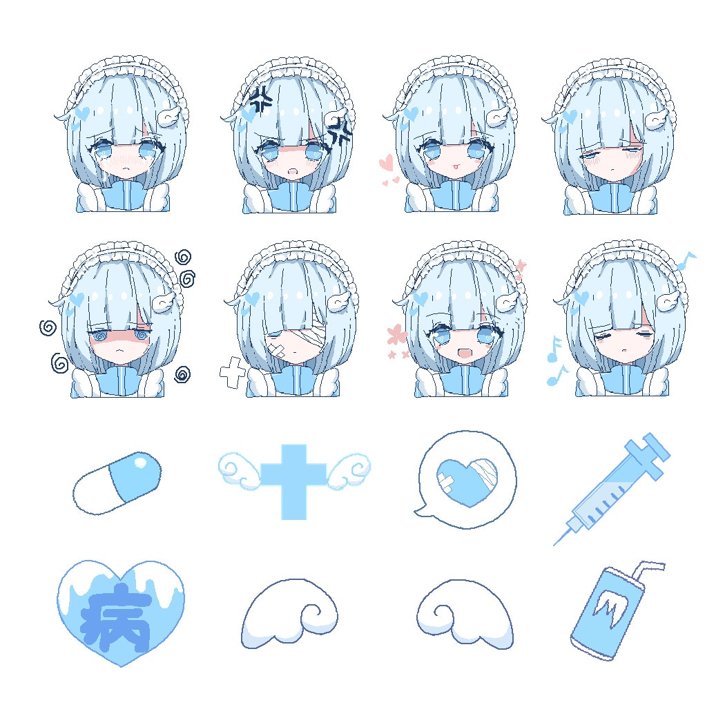 かわいいイラスト、アイコンSNS用など描きます 要望に合わせてかわいいイラスト、アイコン描きます！ イメージ2