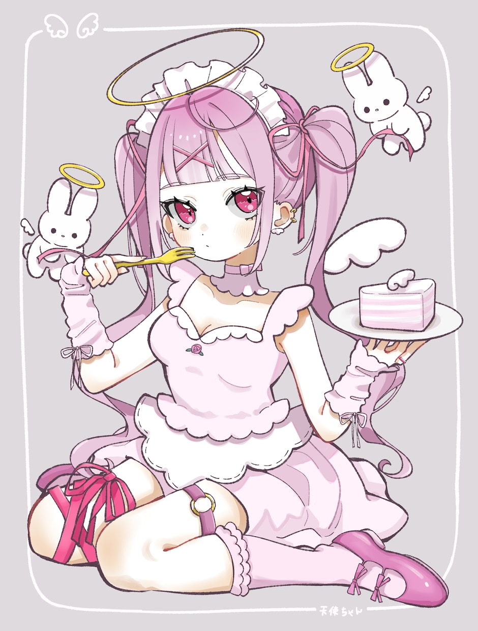 かわいい女の子のイラストを描きます ロリータやメイドさんのイラストが得意です。 イメージ2