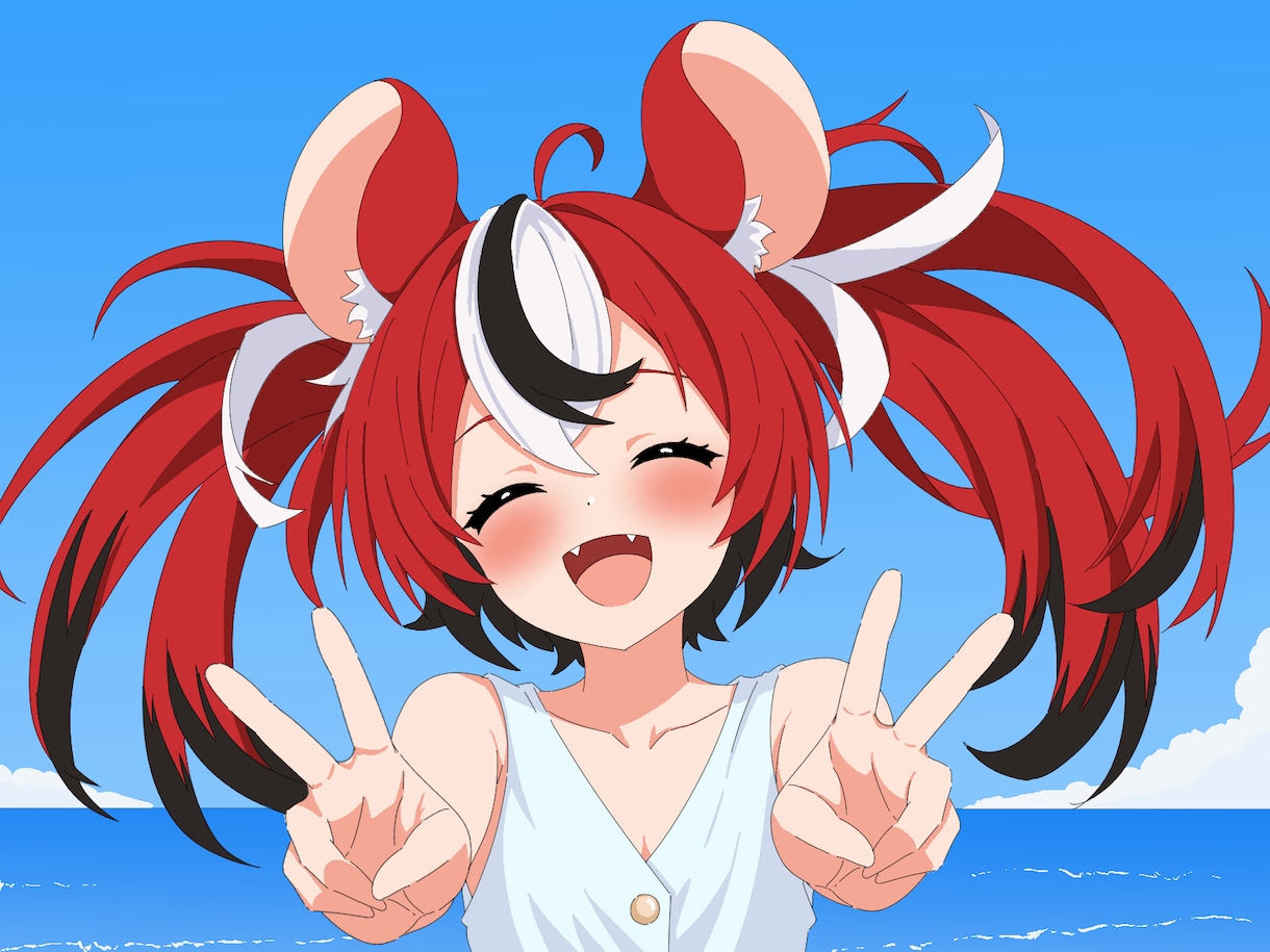 VTuber活動を彩るイラストを描きます お任せで使いやすいイラストを制作 イメージ1