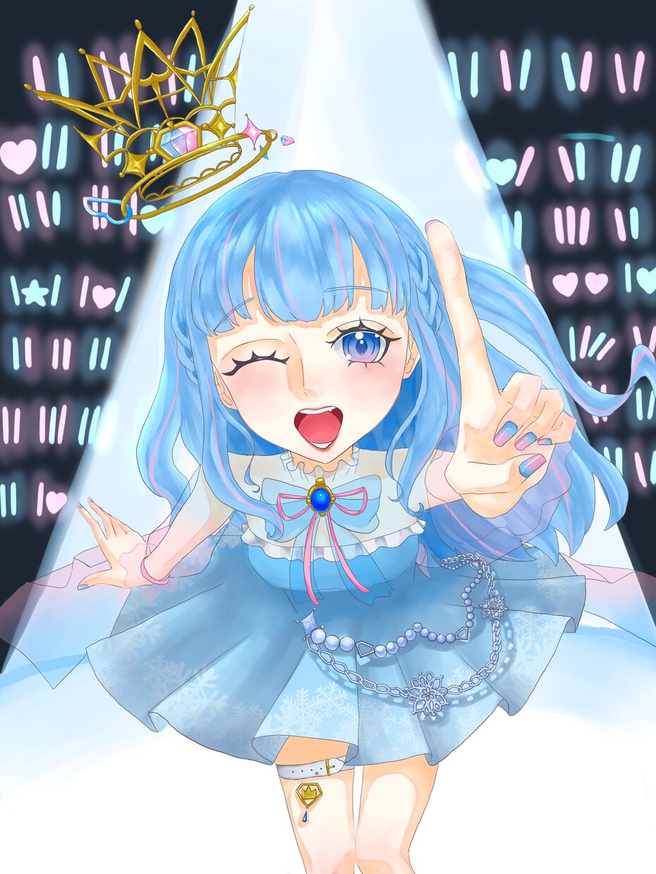 活動者様向け1枚イラスト制作します 納期目安7日、丁寧なヒアリングで制作します イメージ1