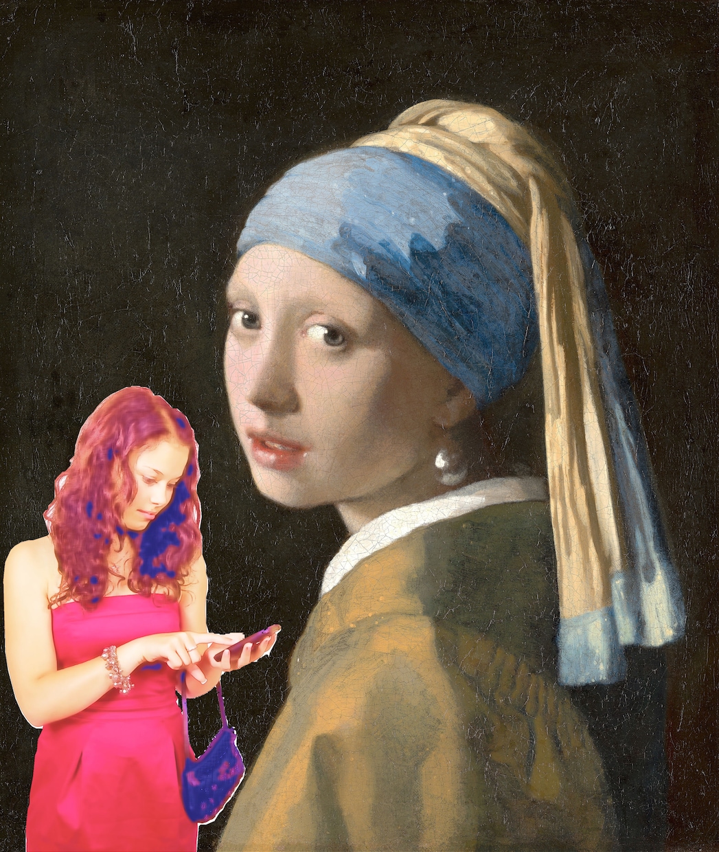 写真からリアルな水彩画風の似顔絵を描きます 額縁タイプも！格安で世界の有名絵画とのコラボも可能です！ イメージ6
