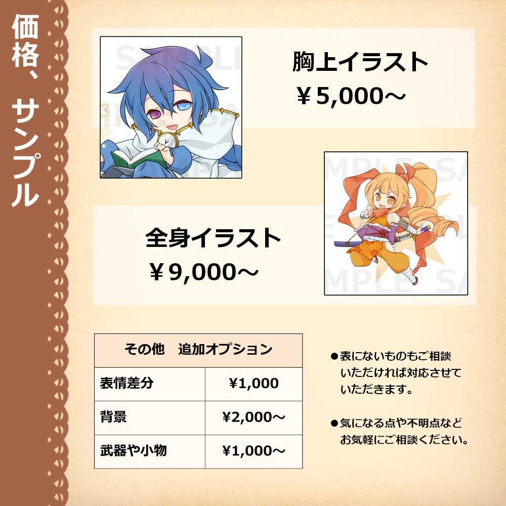 SDキャラ・ミニキャライラスト承ります SNSアイコン、グッズ、プレゼントなどにオススメです！ イメージ2