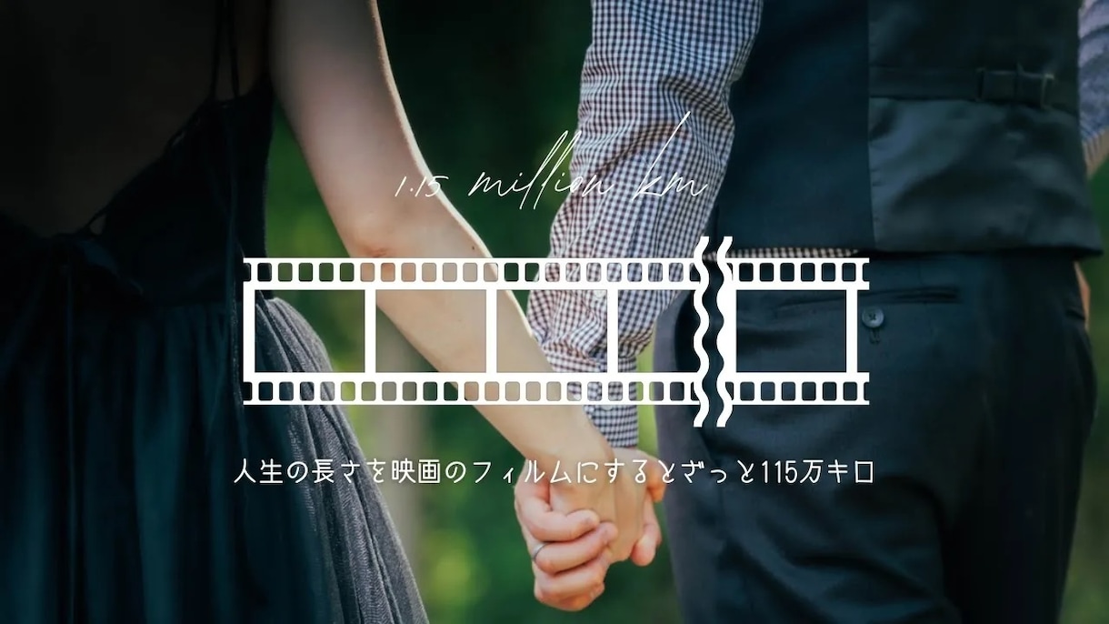 一生の思い出作ります 結婚式のオープニング動画を一緒に徹底的に作りましょう！ イメージ1