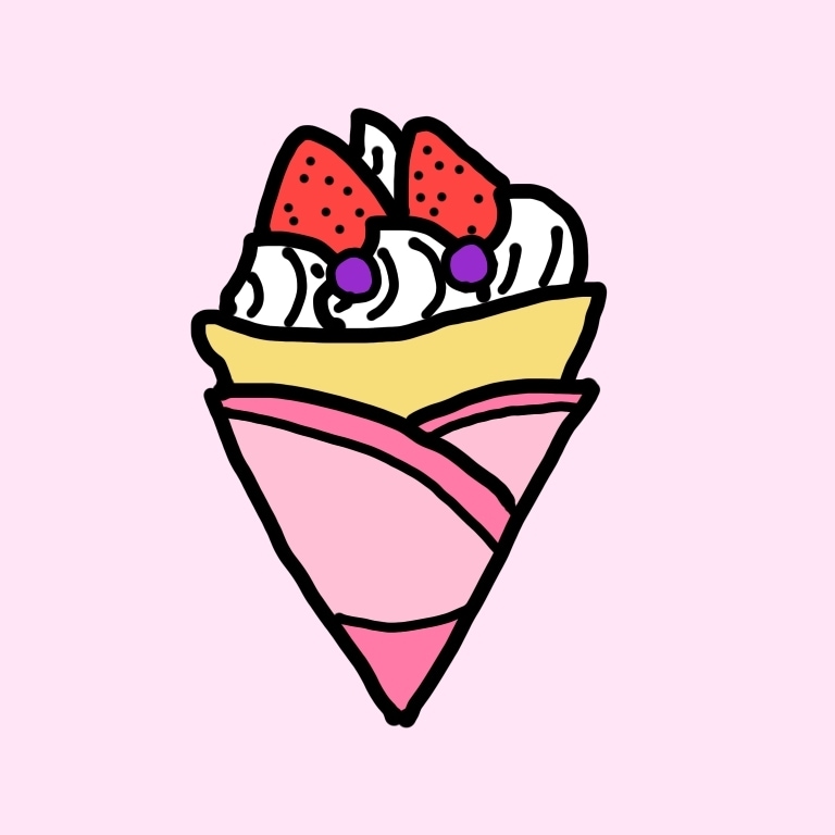 シンプルな食べ物イラストを制作します あなたの大好きなご飯、スイーツなどを、シンプルイラストに！ イメージ9
