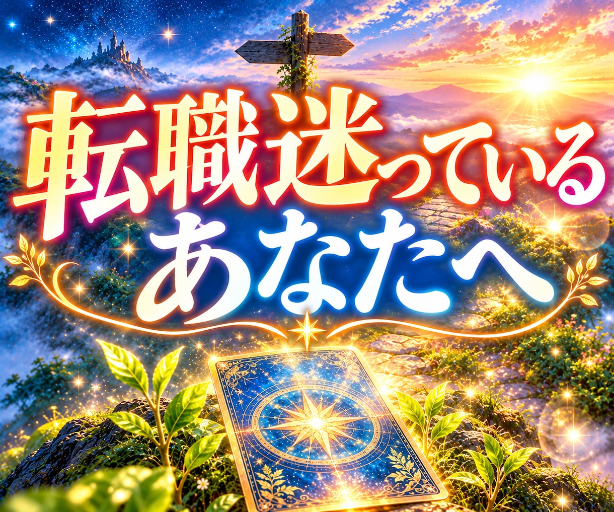 転職に迷っているあなたへ✨自分らしい選択を支えます 焦って答えを出さなくても大丈夫♡あなたが心から納得できる道へ イメージ1