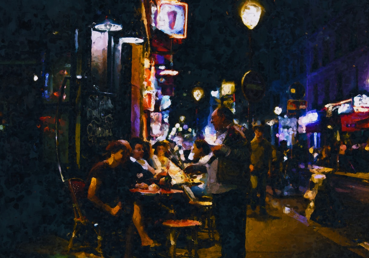 写真をもとに油絵風イラストを制作いたします お持ちの写真を、「印象派風の油絵」にしてみませんか! イメージ5
