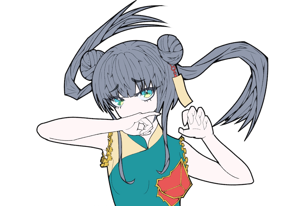 デジタルイラストの線画(塗り)代行します 線画作業が苦手な方、面倒な方、お任せください！ イメージ5