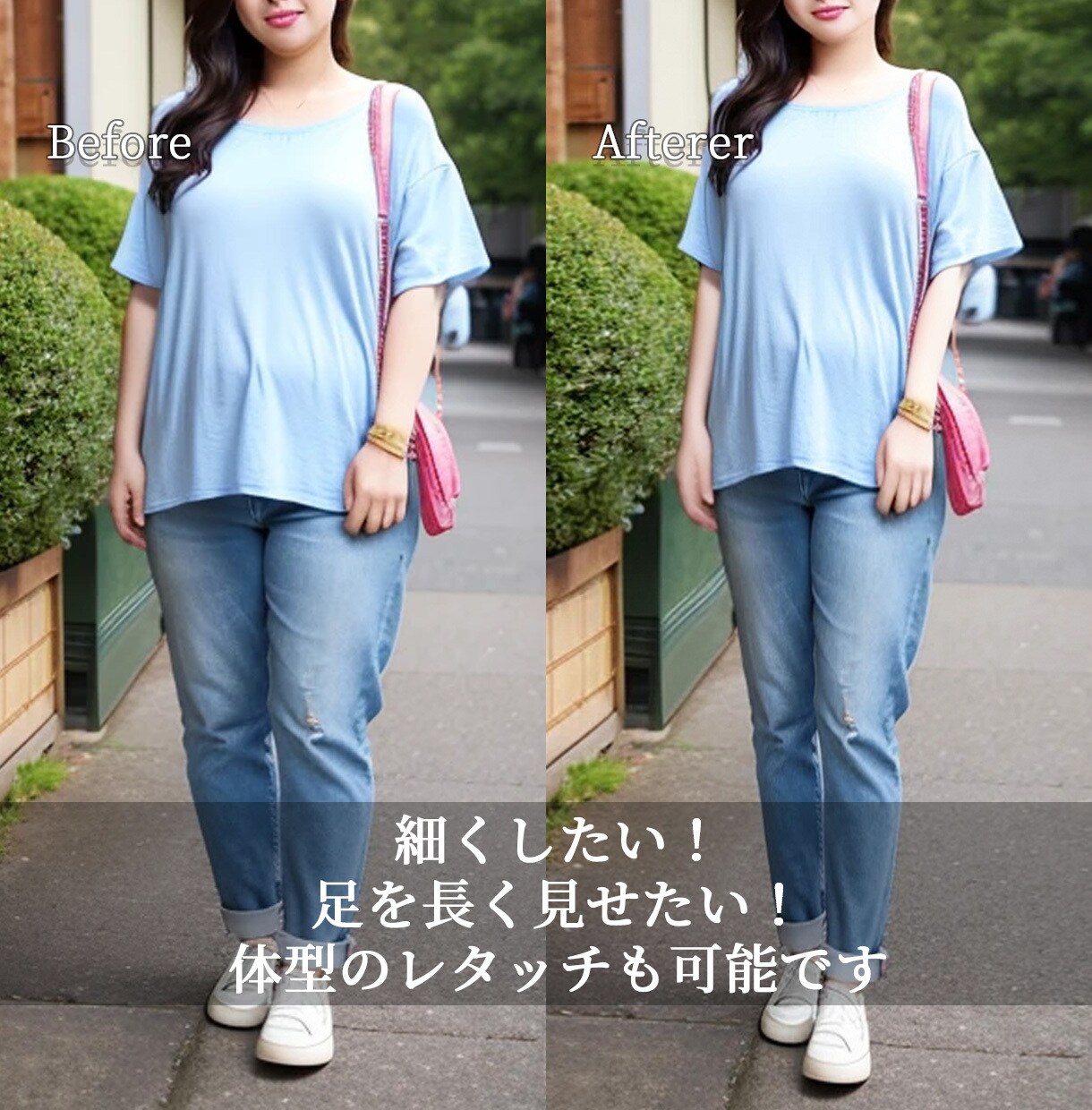 自然に美しく人物写真の加工いたします クオリティ重視、品質保証致します。 イメージ3