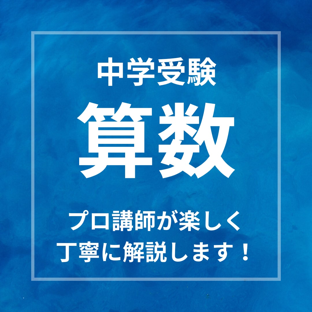 大人気講師が受験の算数を分かりやすく解説します 基礎から実践まで幅広く丁寧にサポートいたします！ イメージ1