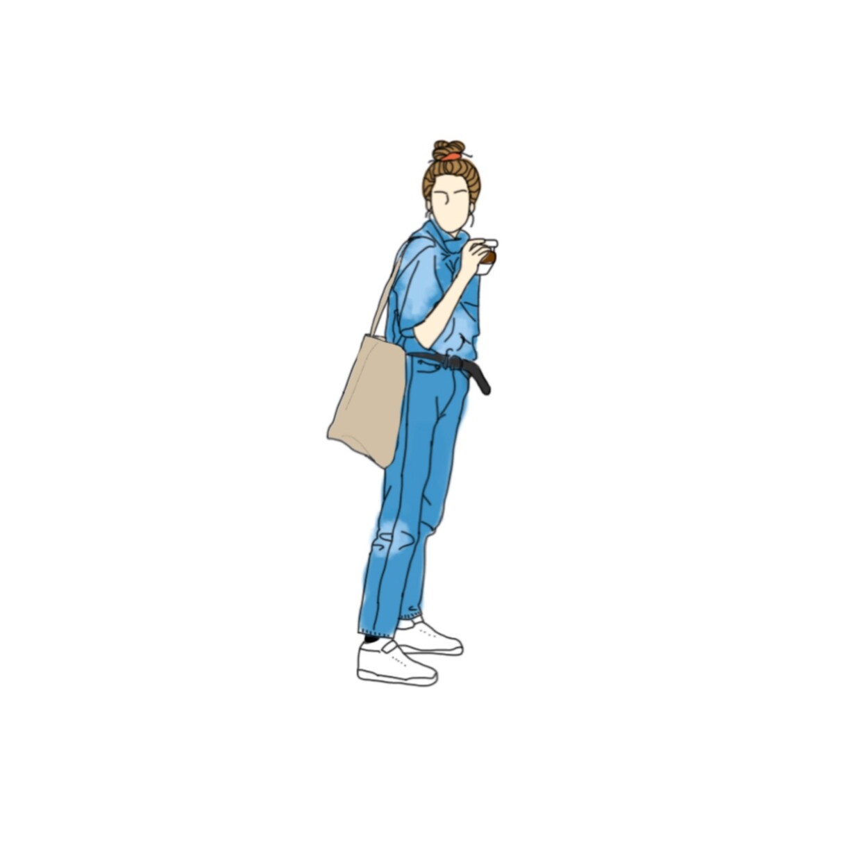 ファッション×イラストをオシャレに描きます あなただけの世界観をイラストで描いてみませんか。 イメージ5