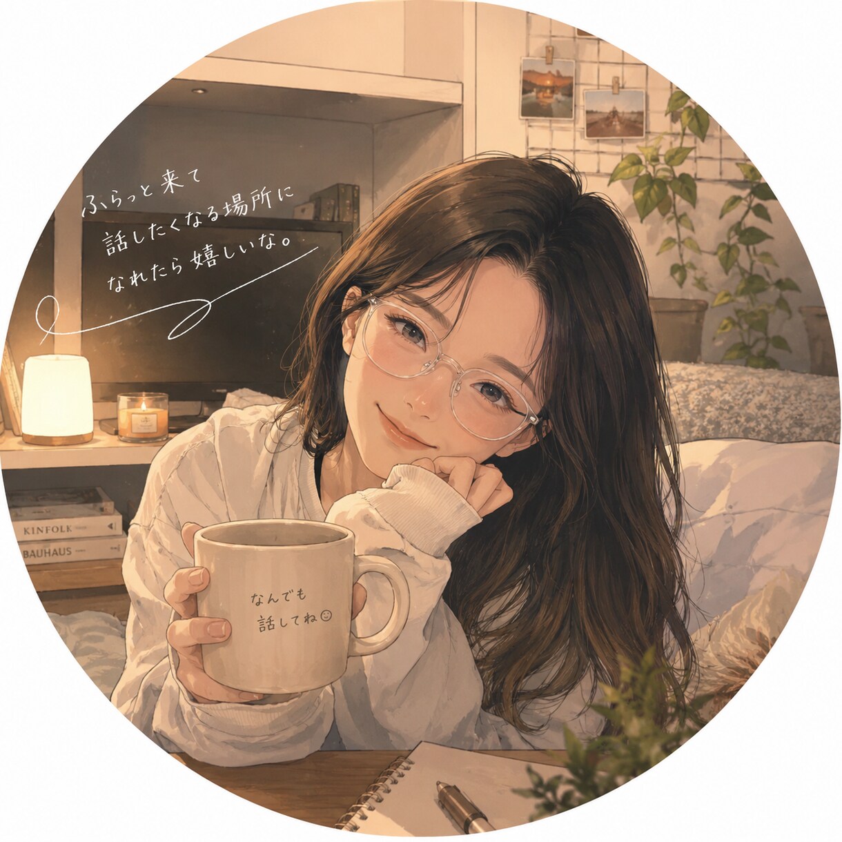 本音を話す練習相手になります ふらっと、本音を置きに来てください♪ イメージ1