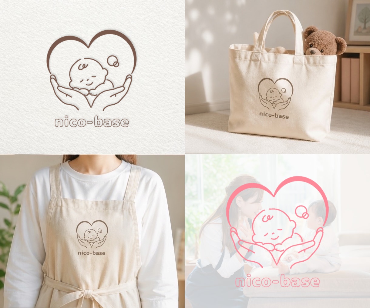 商用可◎ナチュラルでかわいい手描きロゴを制作します 【5名様限定】想い伝わる手描きロゴ｜AIデータ込・開業にも！ イメージ7