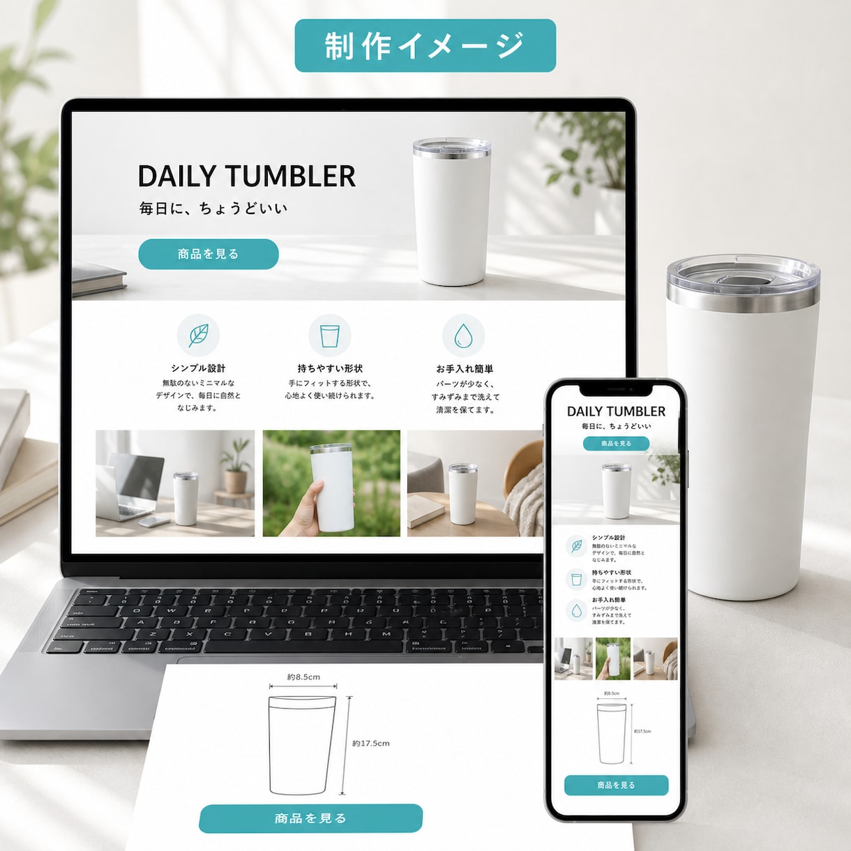 ペライチで1ページLPを制作します スマホ対応・5セクションを低価格で制作 イメージ10