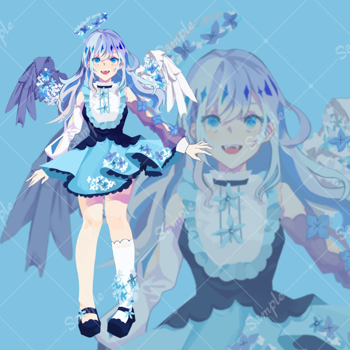 かっこかわいい立ち絵描きます 【歌ってみたMV、IRIAM配信、TRPGに】 イメージ4