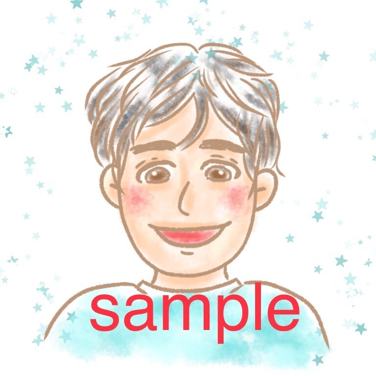 即日対応化★可愛い♡似顔絵描きます SNS・ブログ等のアイコンや挿絵等 ほんわか可愛いイラスト♪ イメージ2