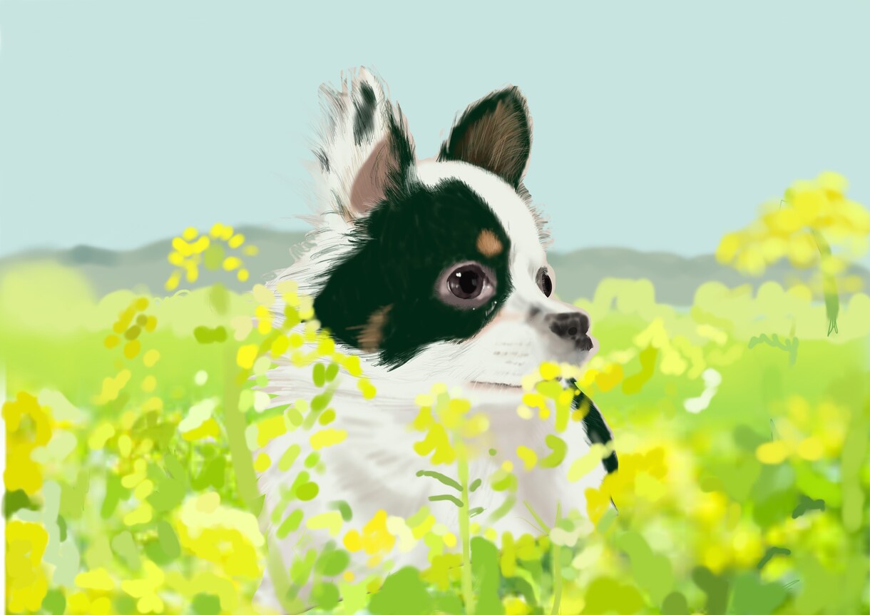 大切なペットの肖像画をお描きします ペットの思い出を写真とは違った、肖像画にして飾りませんか？ イメージ6