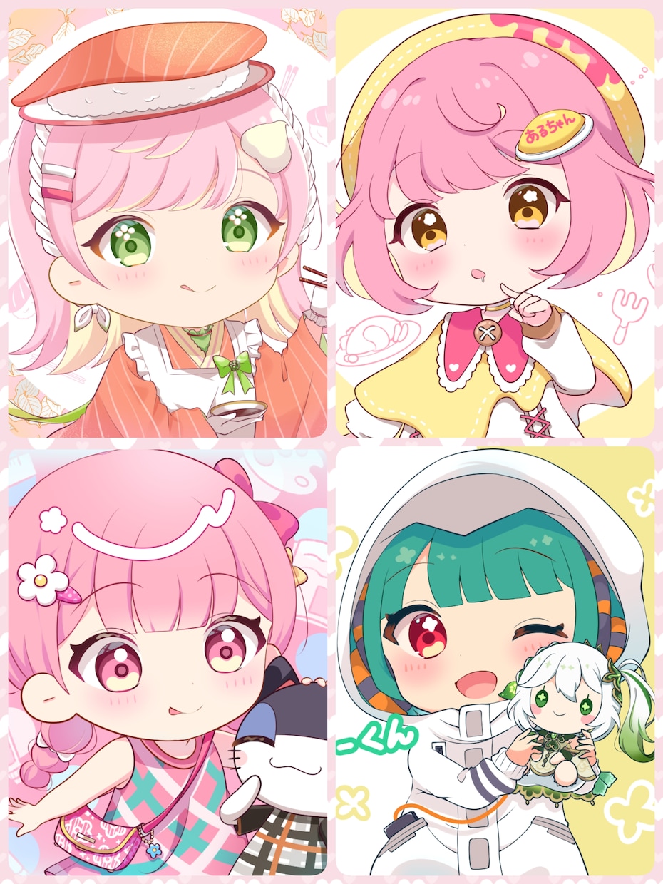いちばんかわいい！イラストを制作いたします ♡可愛いならおまかせ！なんでも可愛くしちゃいますー！✨ イメージ5
