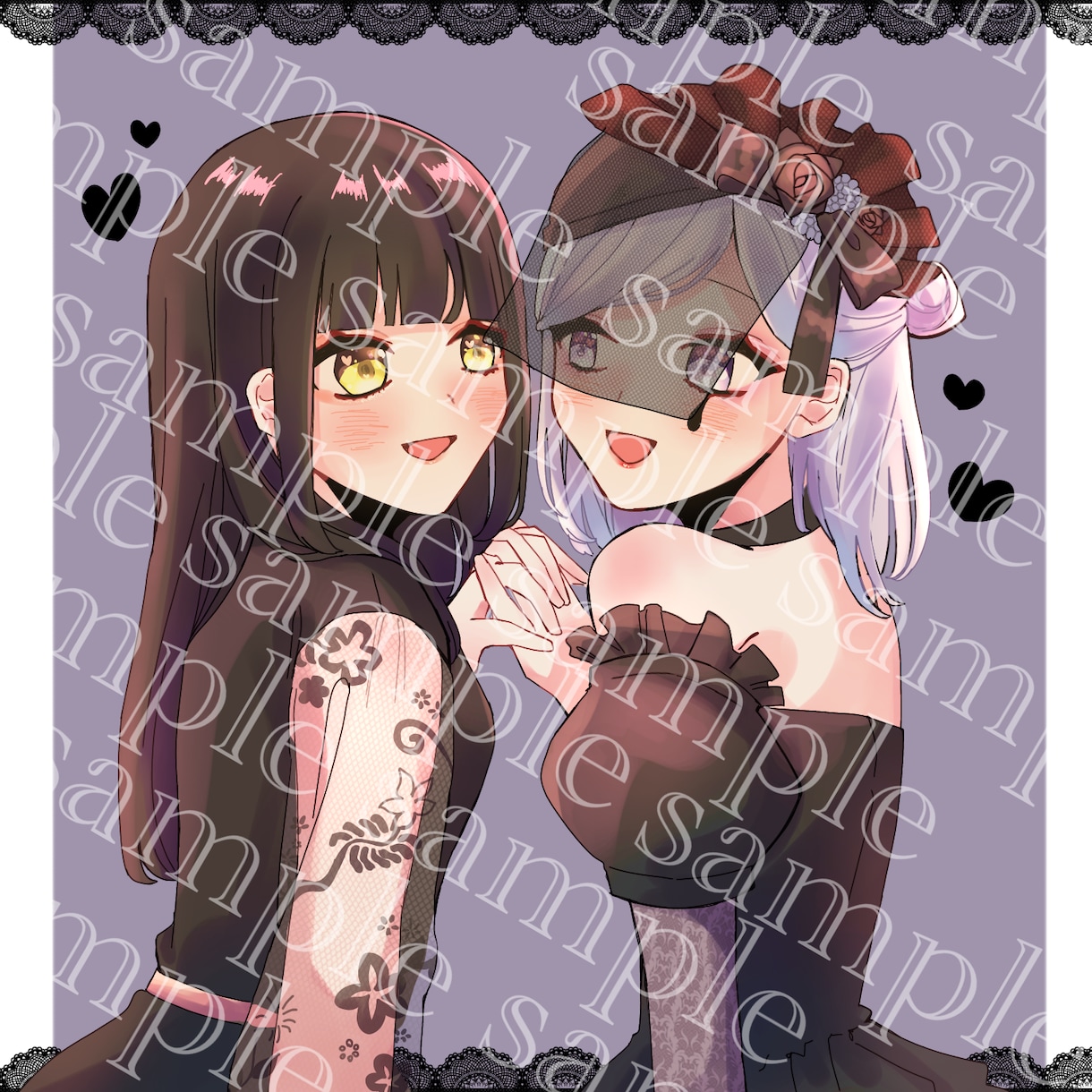かわいいイラスト描きます SNSで使えるかわいいイラストをお届けします！ イメージ2