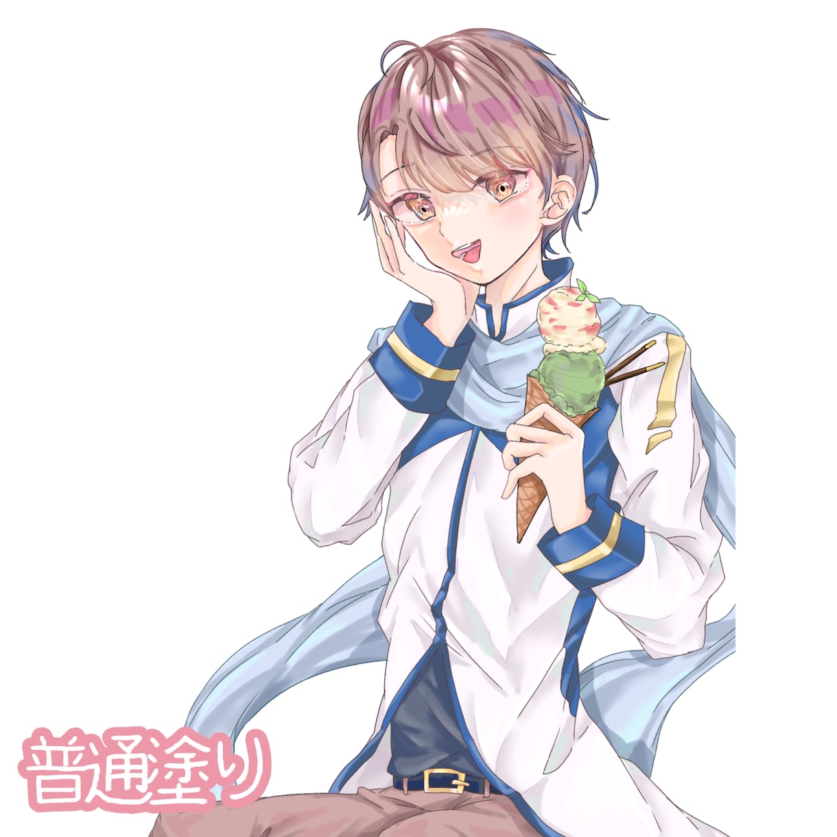 ご希望のイラストをお描きします アイコンや挿絵などに使用できる、一枚絵や立ち絵など！ イメージ3