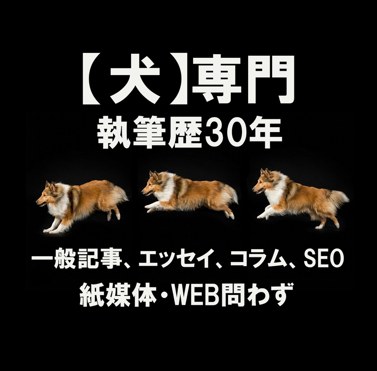 犬に関する一般・SEO記事、エッセイなど執筆します 歴30年のドッグライターが犬への愛を込めて丁寧仕上げ イメージ1