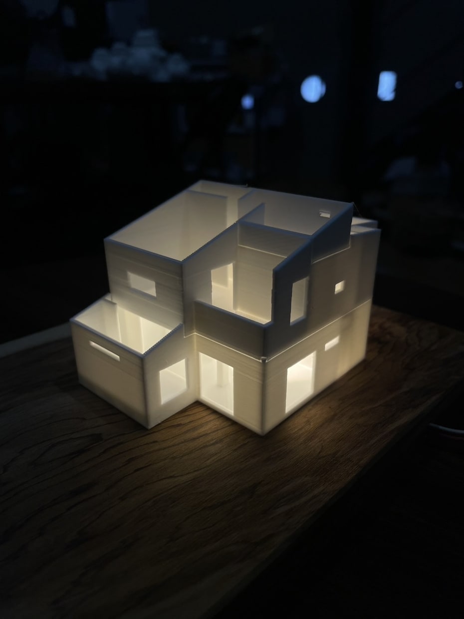 図面を立体化！3Dプリンターで住宅模型を制作します 一目で伝わるリアルな模型、3Dホームポートレートも制作可能 イメージ2