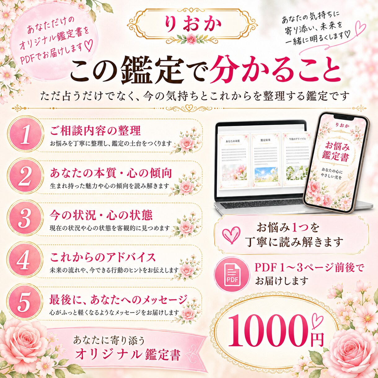 あなたの心のSOSを丁寧に読み解きます 今いちばん気になるお悩みを1つお聞かせください イメージ4