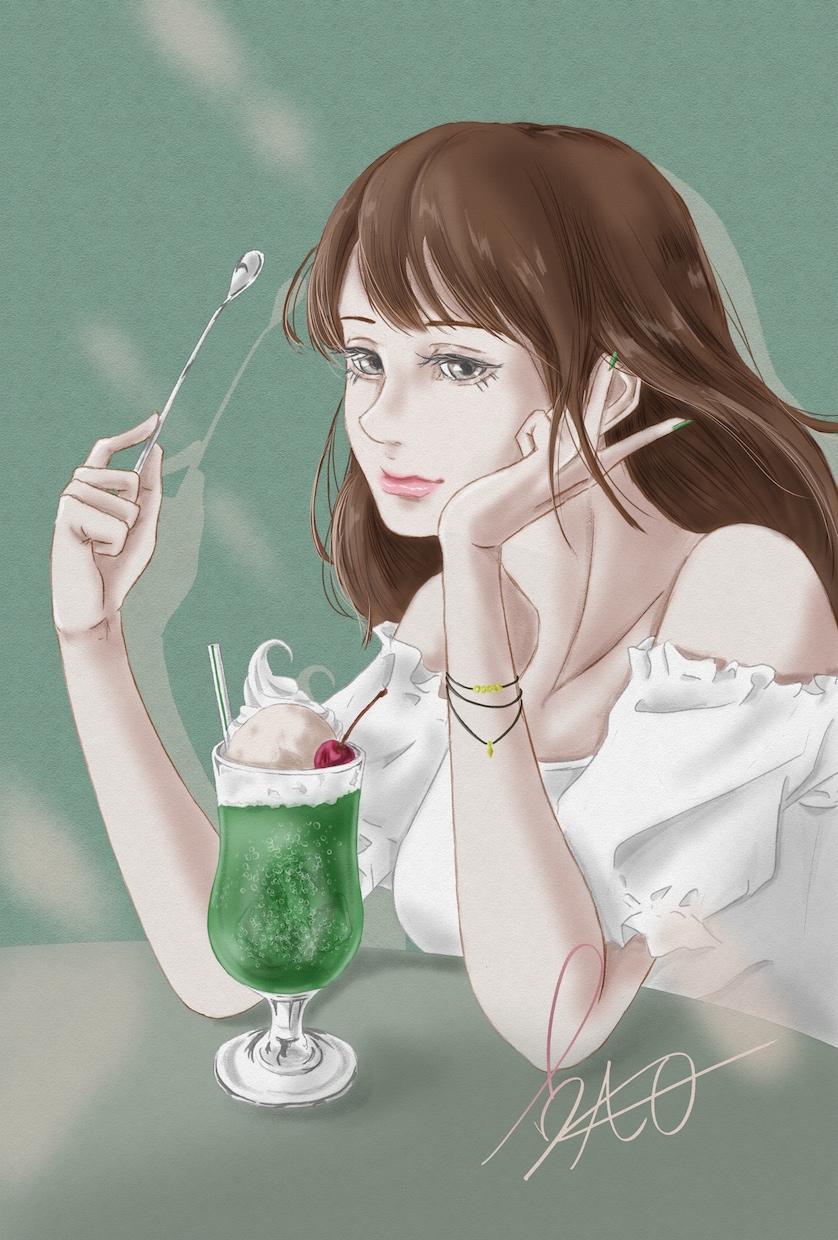 美しいアイコンイラスト作成します アイコンやプレゼント、雑貨などへの利用OK イメージ8