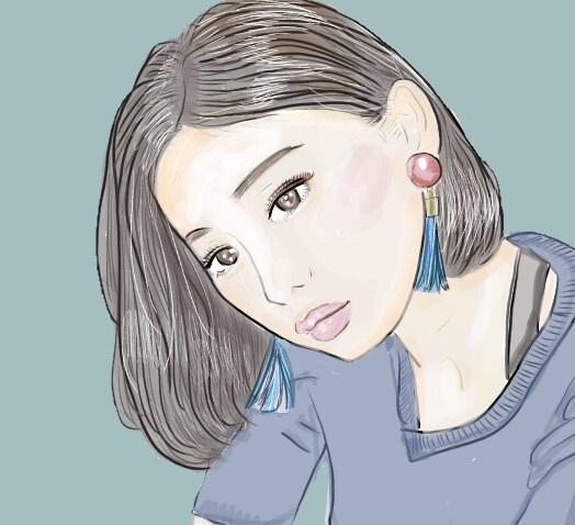 似顔絵イラスト描きます シンプルでおしゃれな似顔絵イラストを安く提供します！ イメージ2