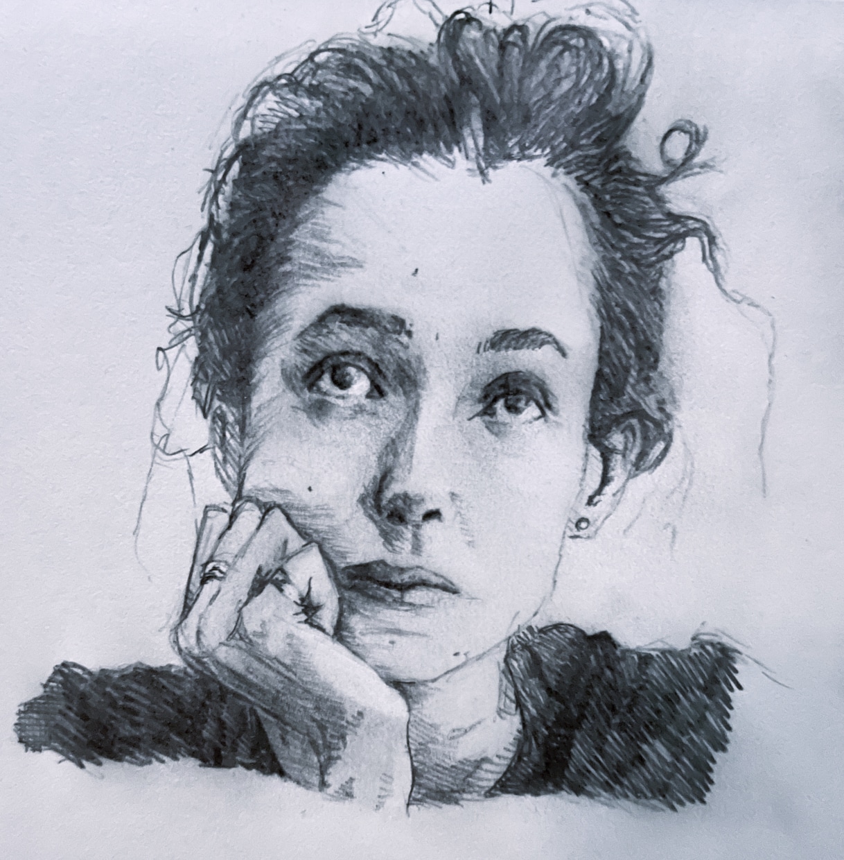 手描きで味のある鉛筆画の似顔絵を作成します 〜手描きの鉛筆画で、写真には無い味を〜 イメージ3