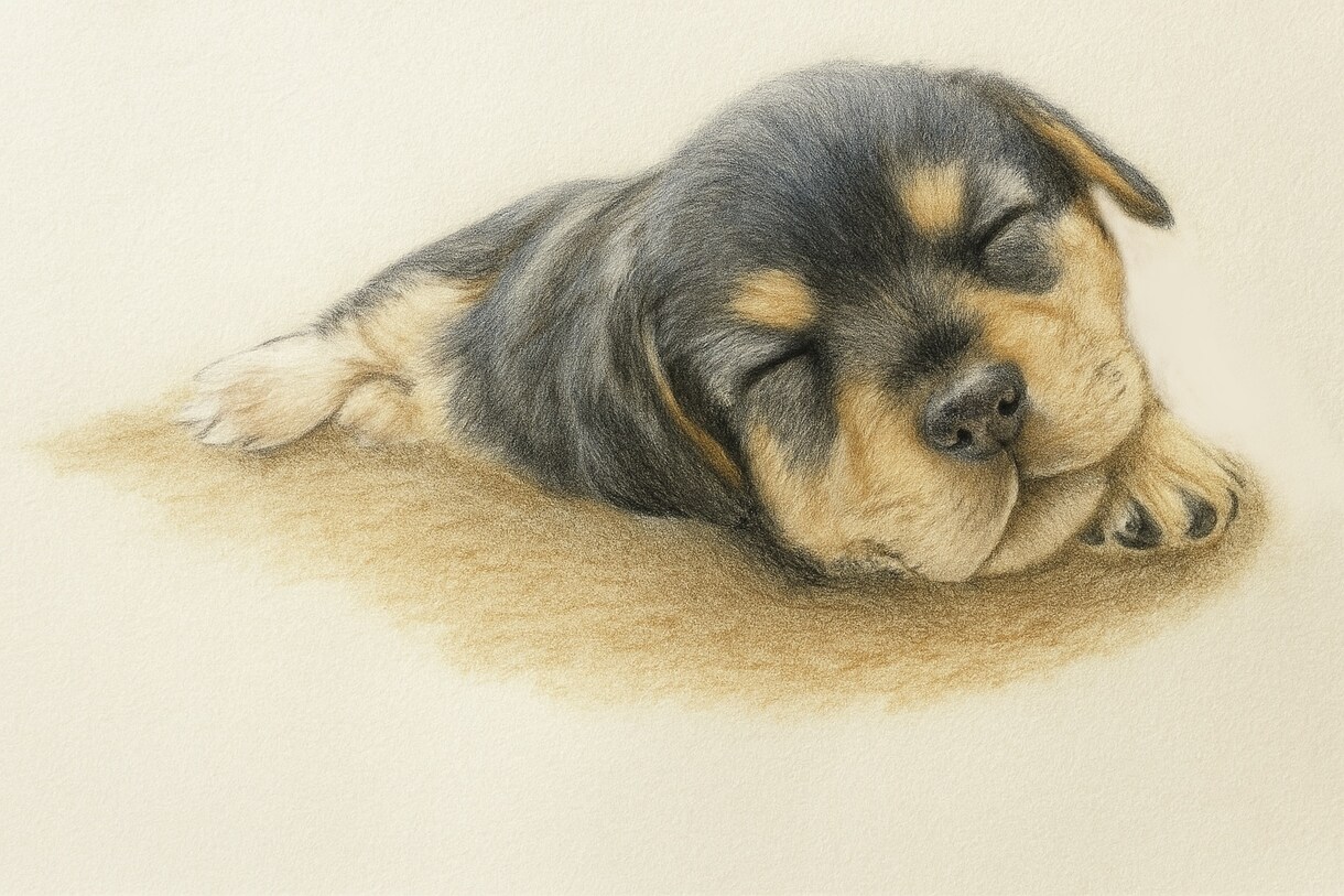 写真から描くペット似顔絵を作成します あたたかみのある手描きイラストでプレゼントにも◎ イメージ1