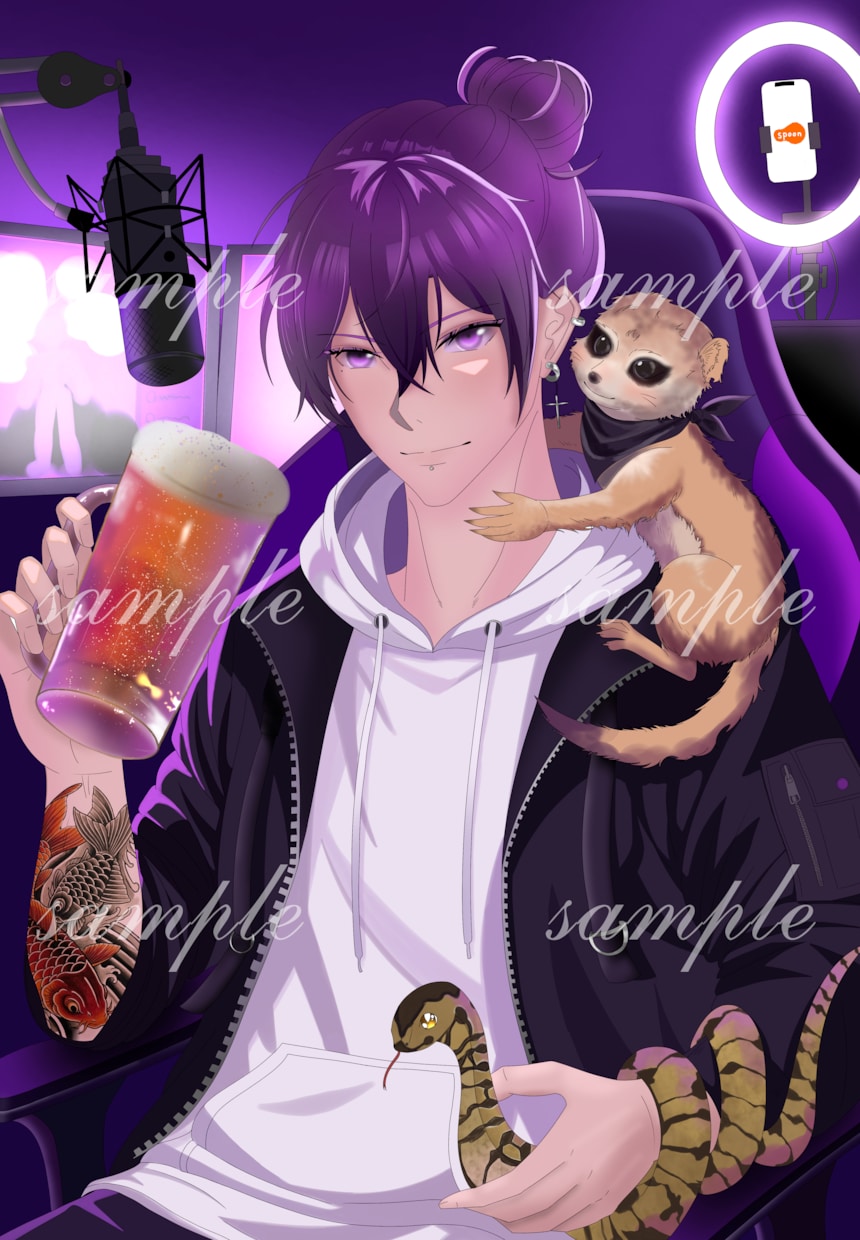 こだわりを詰め込んだ最高のイラストを描きます こだわり全部詰め込みます！最短2日の迅速対応で理想を具現化！ イメージ7