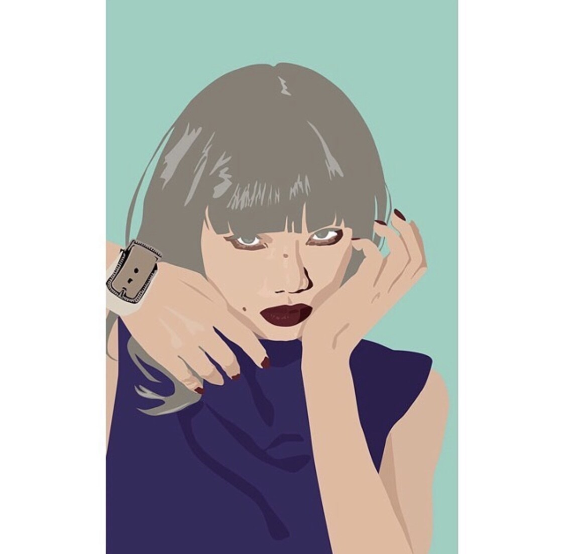 似顔絵描きます アイコンやヘッターにオシャレな似顔絵を描きます。 イメージ4