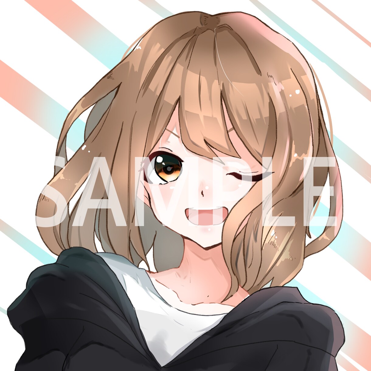 即日対応！SNS等のイラストを制作します 【SNSで使える！】低価格であなた好みのイラストを！！ イメージ9