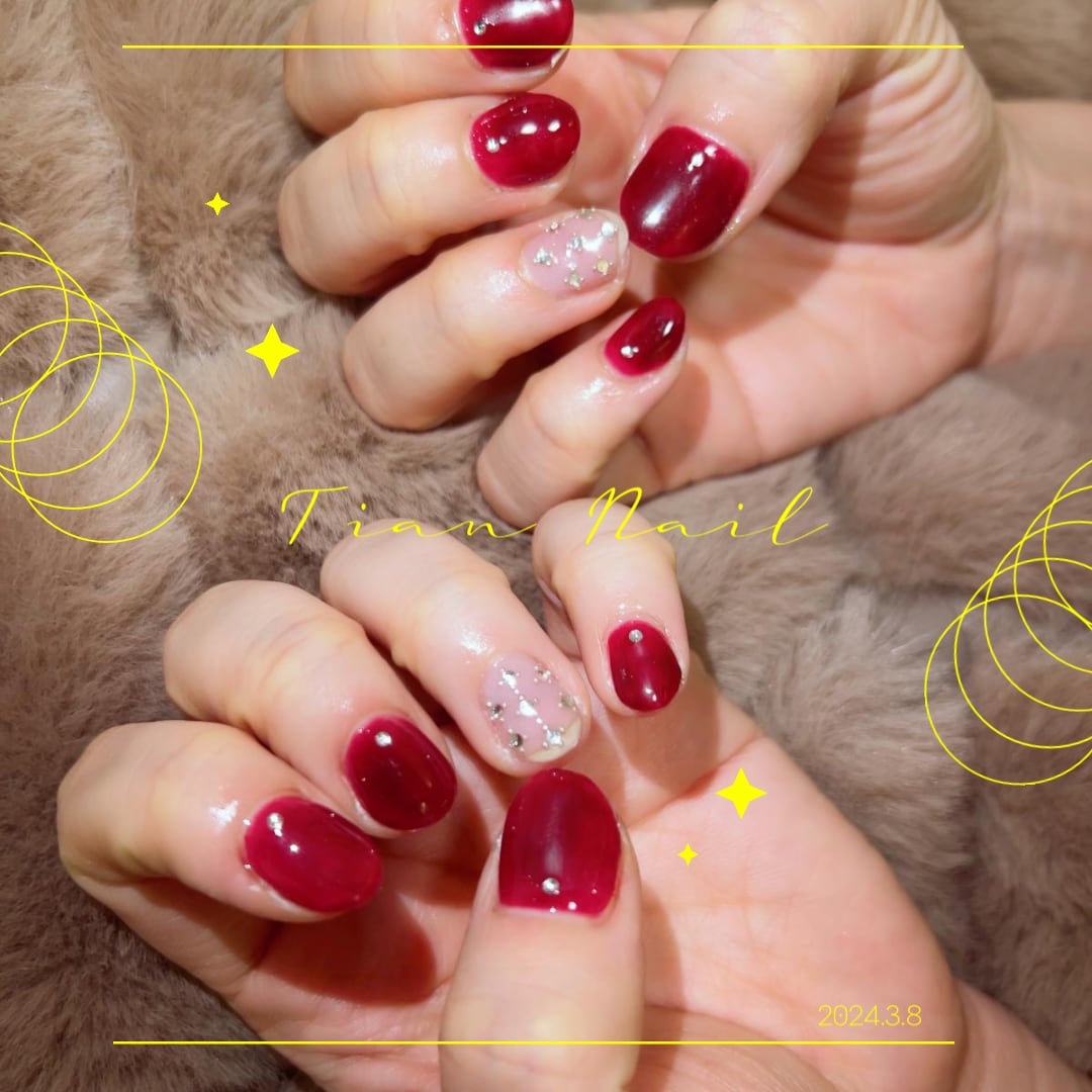 月替わりデザイン　ネイルチップ作成承ります 手も着せ替えの時代♥︎日によって気分で変えませんか？ イメージ7
